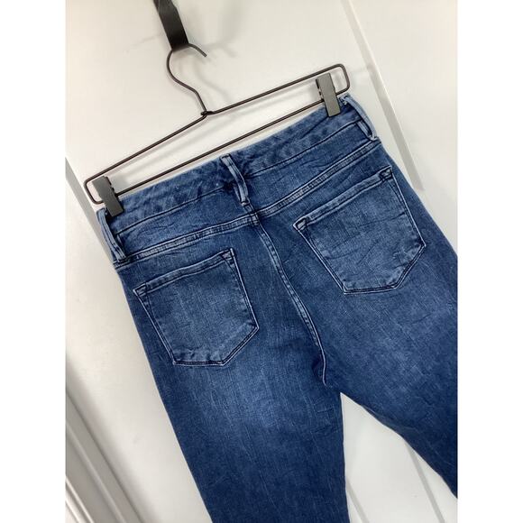 Frame Women's Denim Le Mini Bootcut Jeans Cowgirl Western Rancher Blue Size 29 - Picture 6 of 10